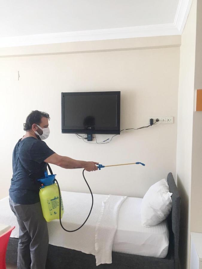 Hakan Apart Otel Kizkalesi Kültér fotó
