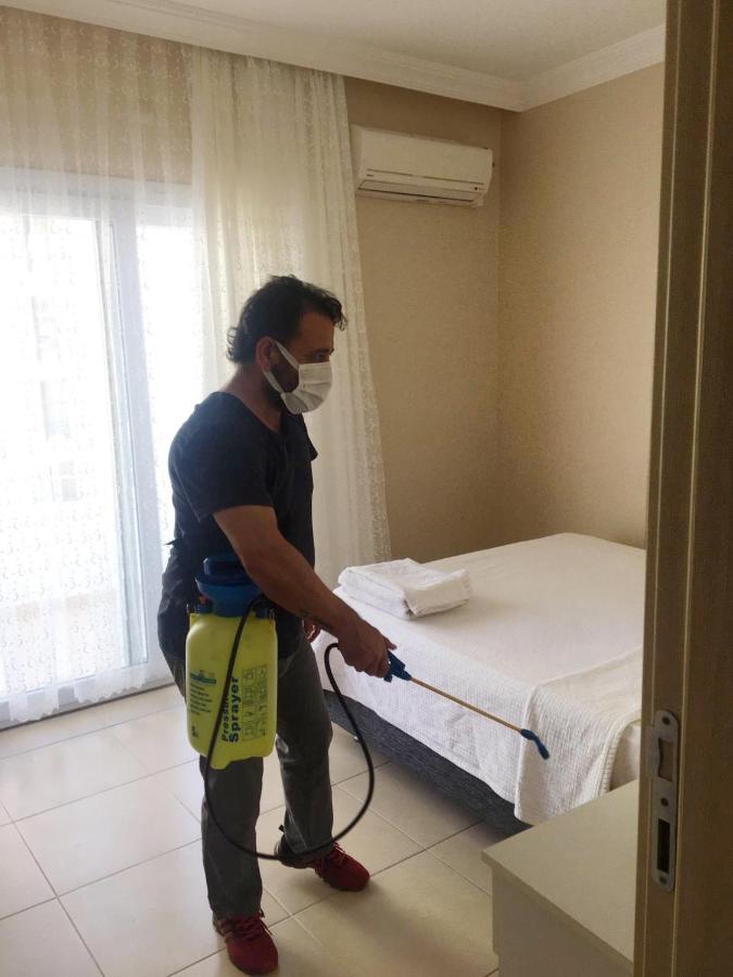 Hakan Apart Otel Kizkalesi Kültér fotó